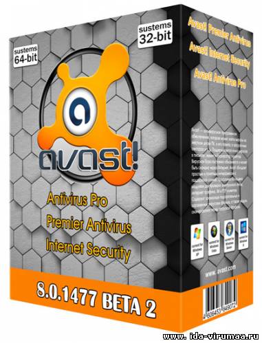 Avast! Antivirus Pro \ Premier & Internet Security 8.0.1477 Beta 2 (2013/ML/RUS)
