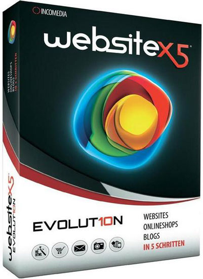 Incomedia WebSite X5 Evolution 10.1.0.38 (Официальная русская версия!)
