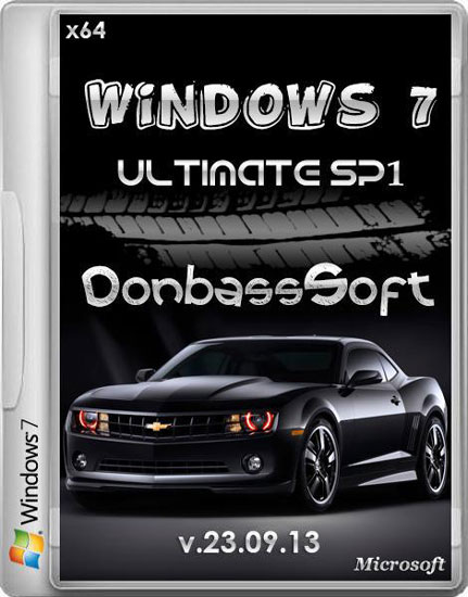 Windows 7 Ultimate SP1 DonbassSoft v.23.09.13 (x64/RUS/2013)