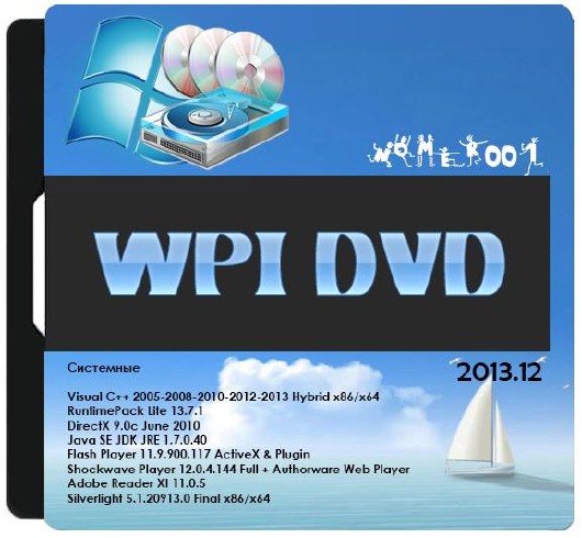 nomer001 WPI (DVD) 2013.12 (x86/x64/RUS/2013)