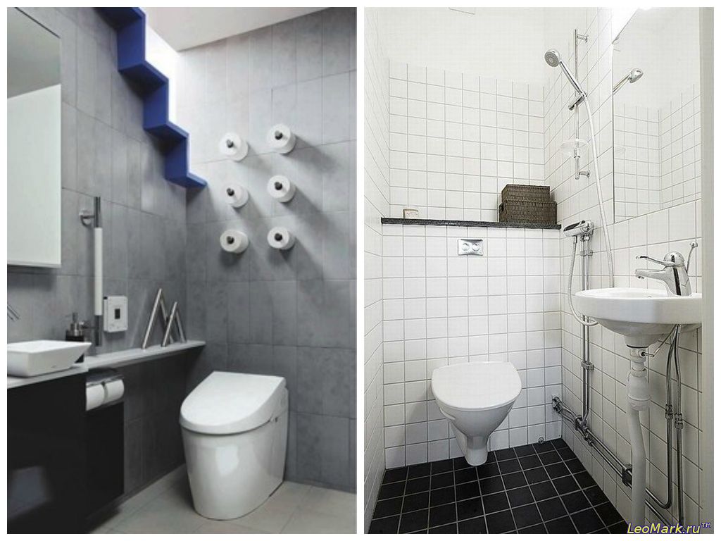 Эти 6 приемов помогут визуально увеличить  маленькую ванную комнату